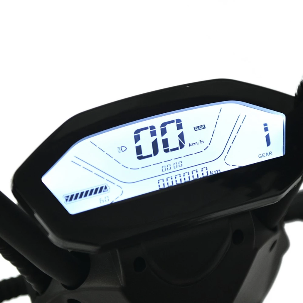 Электроскутер WHITE SIBERIA MINI R 3.0 60V BLACK (Чёрный)