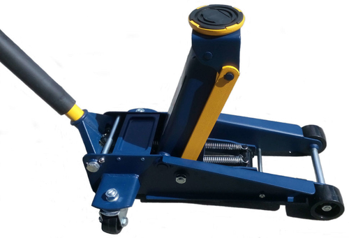 Домкрат подкатной 3т МАСТЕР 135-465мм Сервис ключ