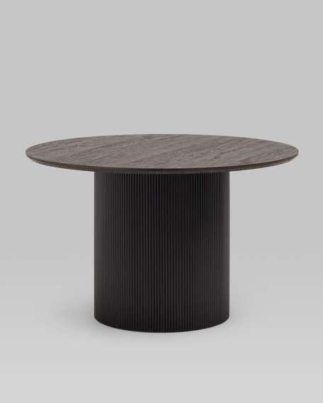 Стол Ballet Ø120 см, темное дерево