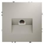 Розетка компьютерная встраиваемая VOLTUM S70 RJ45 кат.6, (кашемир)