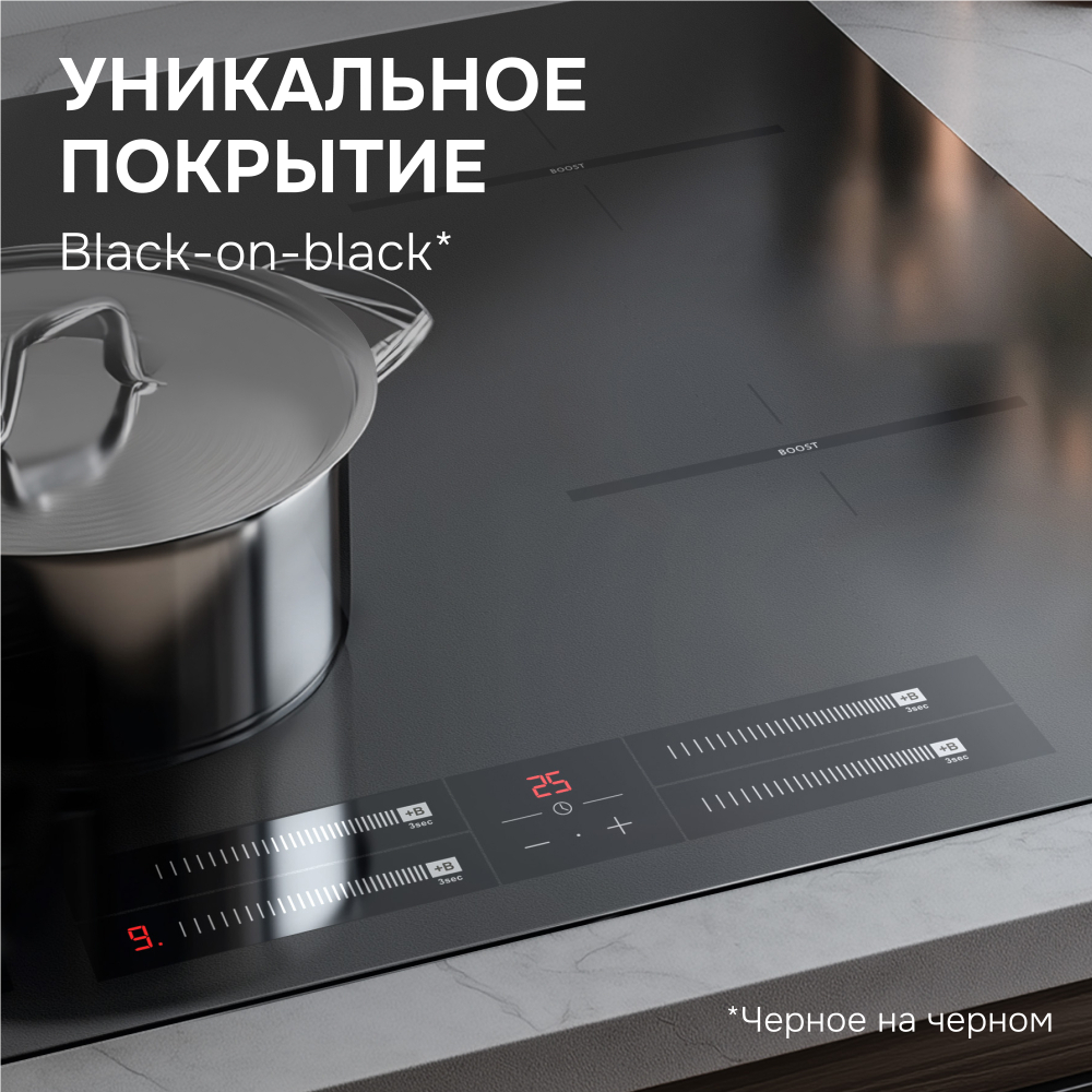 Стеклокерамическая варочная панель Zigmund & Shtain CI 23.6 B