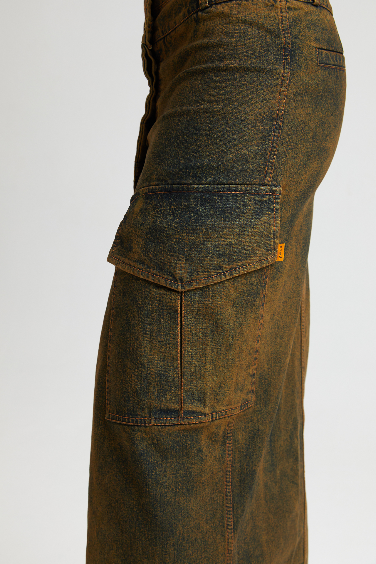 Юбка макси из денима "RUSTY"