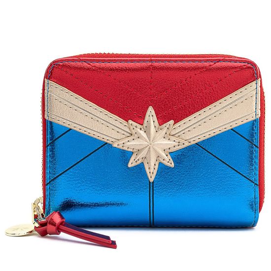 Кошелек Funko LF Marvel Captain Marvel Classic Cosplay Zip Around Wallet MVWA0124