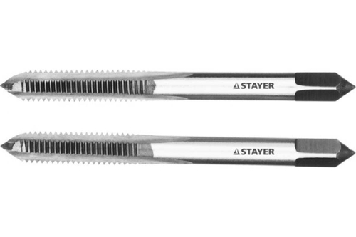 Комплект метчиков MASTER сталь 9ХС М10х1 0 2 шт. Stayer 28025-10-1.0-H2