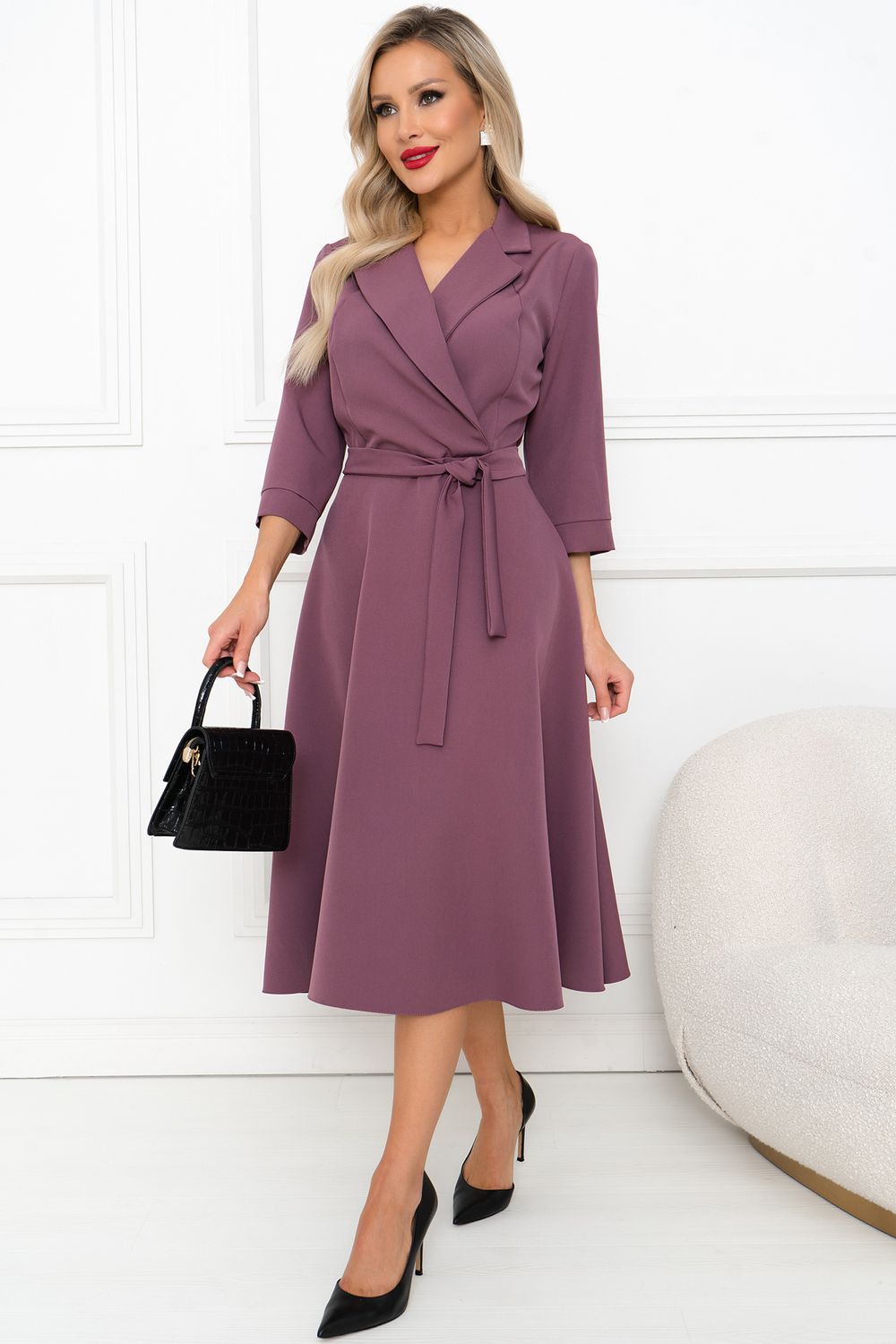 Платье Марта (сливовый) Р11-1189/10 Nikol
