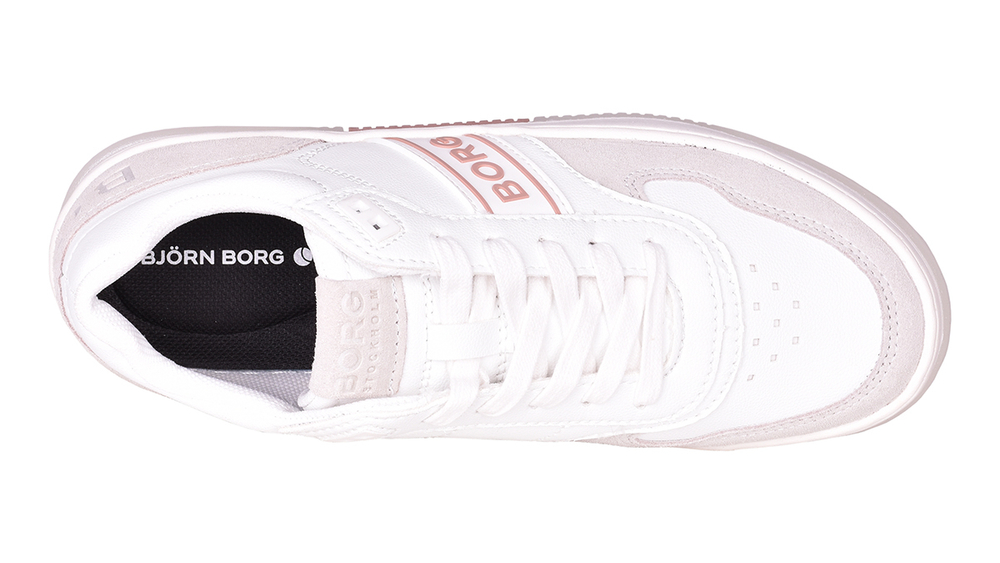 Женские кроссовки Bj_rn Borg T2300 MET - white/rose gold