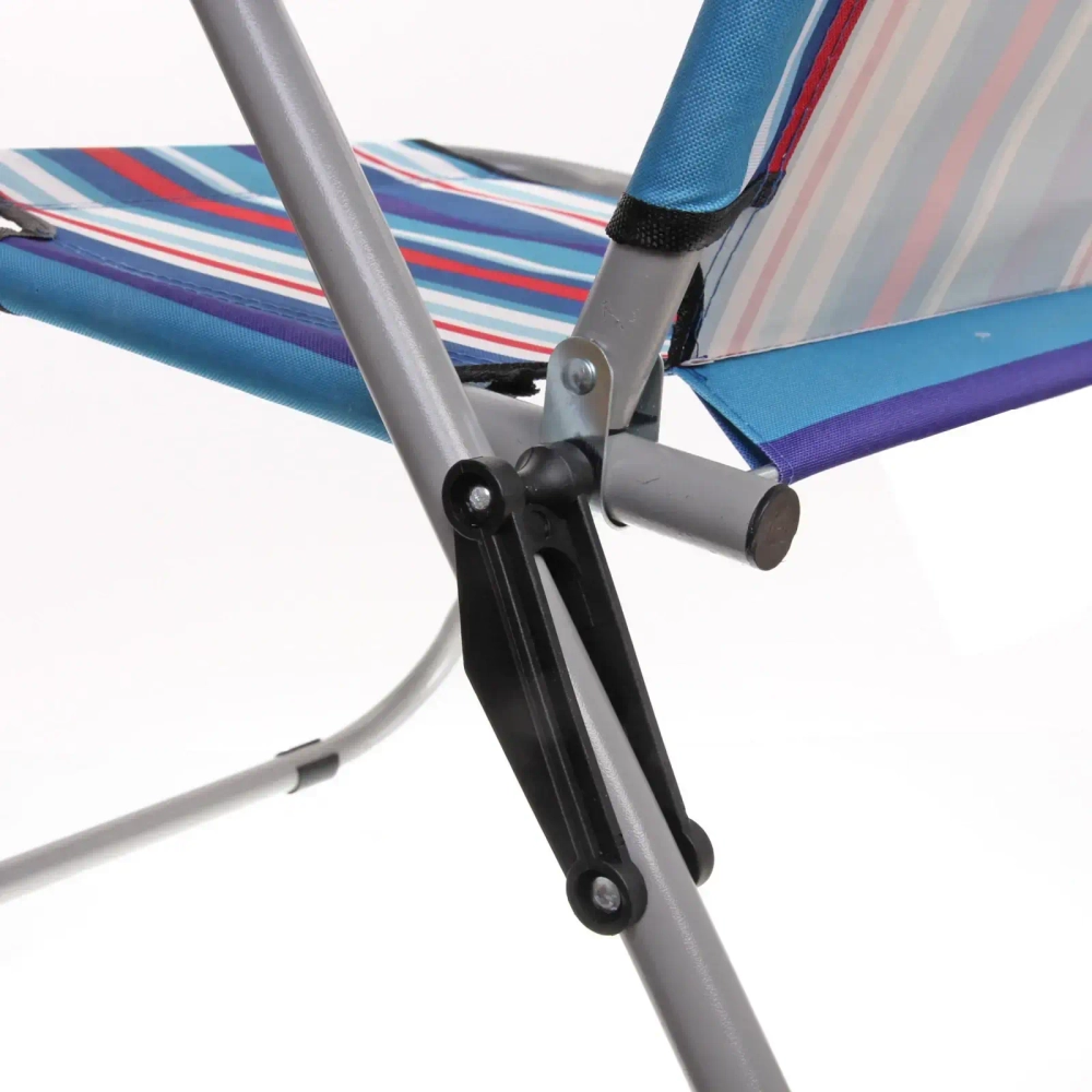 Стул 93*54*64см «Венера» складной, с подголовником,2 положения ДоброСад