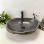 Раковина из речного камня RS-63548 (60*49*16) 0124