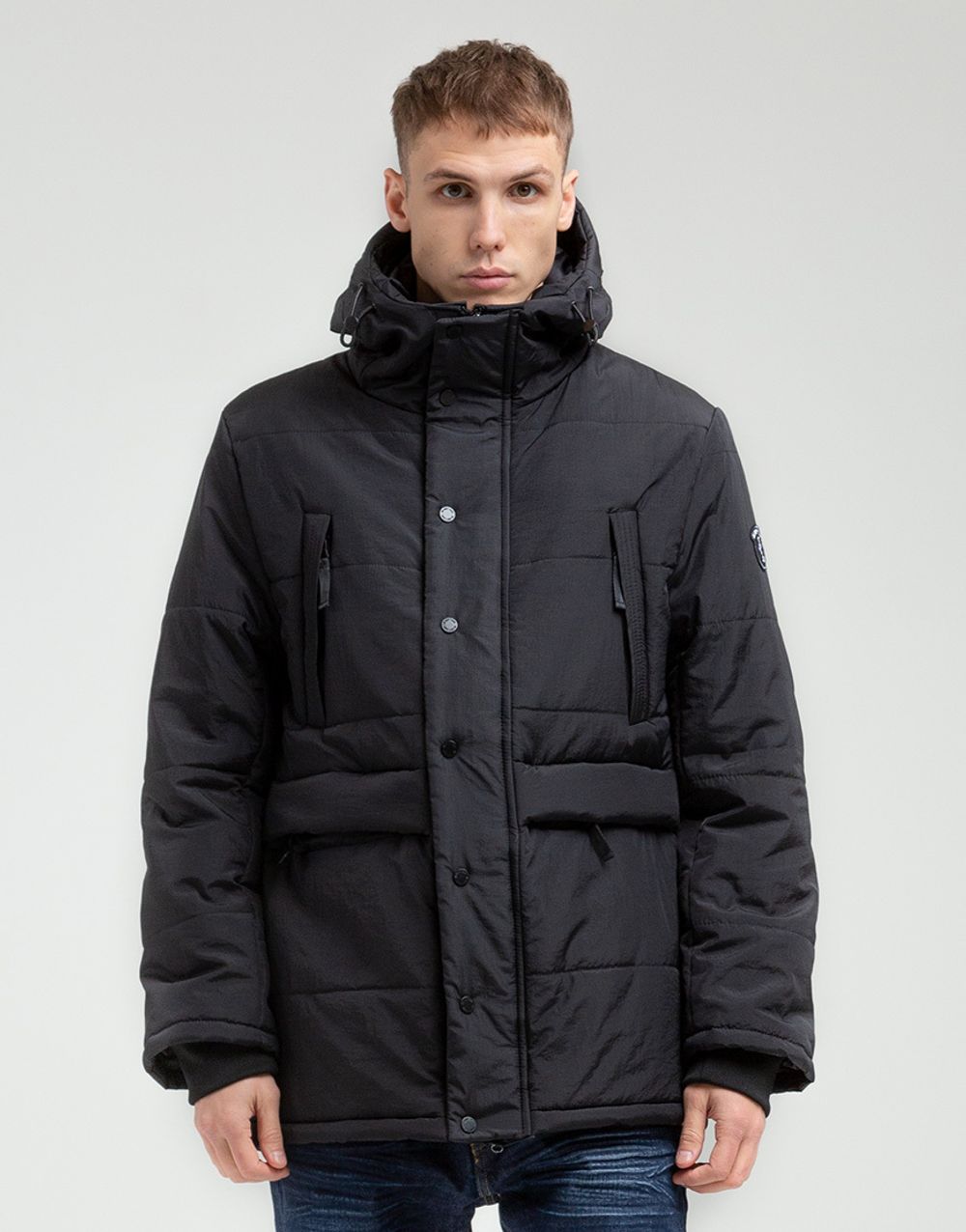 Куртка We Don’t Care Long Puffer Jacket Black