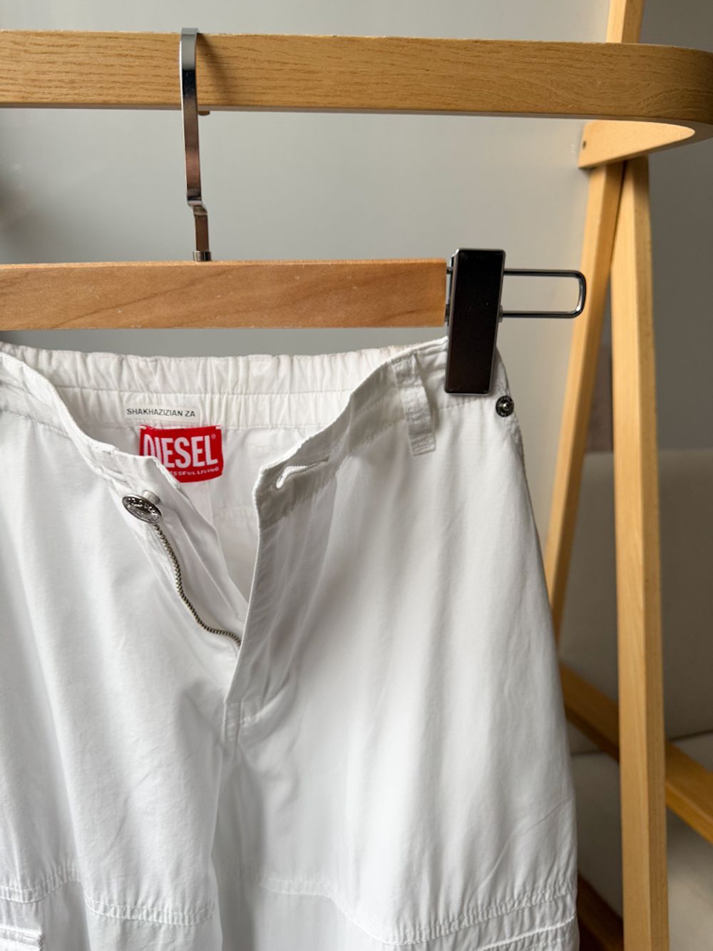 Хлопковые брюки-карго Diesel, 152