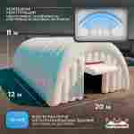 Ангар пневмокаркасный складской «Авангард» 20×12×8 м — из ПВХ, быстровозводимый