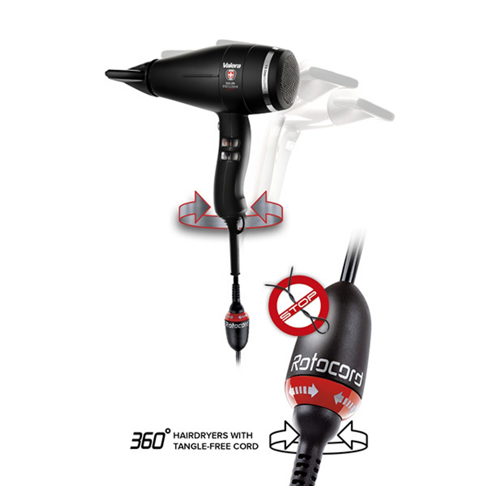 Фен для волос черный Valera MasterPRO 3.1 Salon Exclusive Soft Black 2000Вт