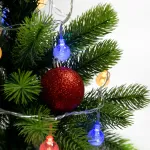 Электрогирлянда-нить комнатная "Bubble ball", 3 м, 30 LED, мультицветная, 220 V, контроллер, ЗОЛОТАЯ СКАЗКА, 591363