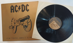 Винтажная виниловая пластинка LP AC/DC For Those About To Rock We Salute You (Germany 1981)