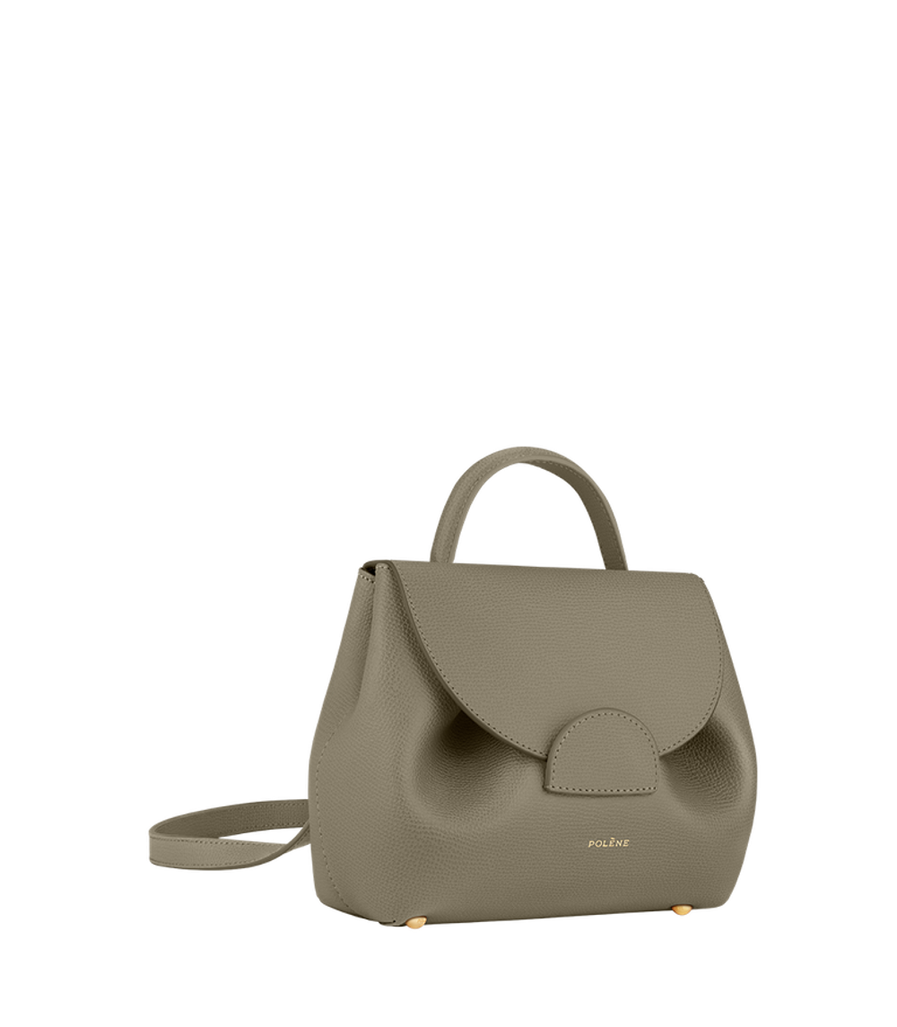 Сумка Polene Numéro Un Nano EDITION TEXTURED OLIVE
