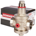 Редуктор давления PN25 1" вн/вн с выходом под манометр ROMMER (RVS-0008-000025)