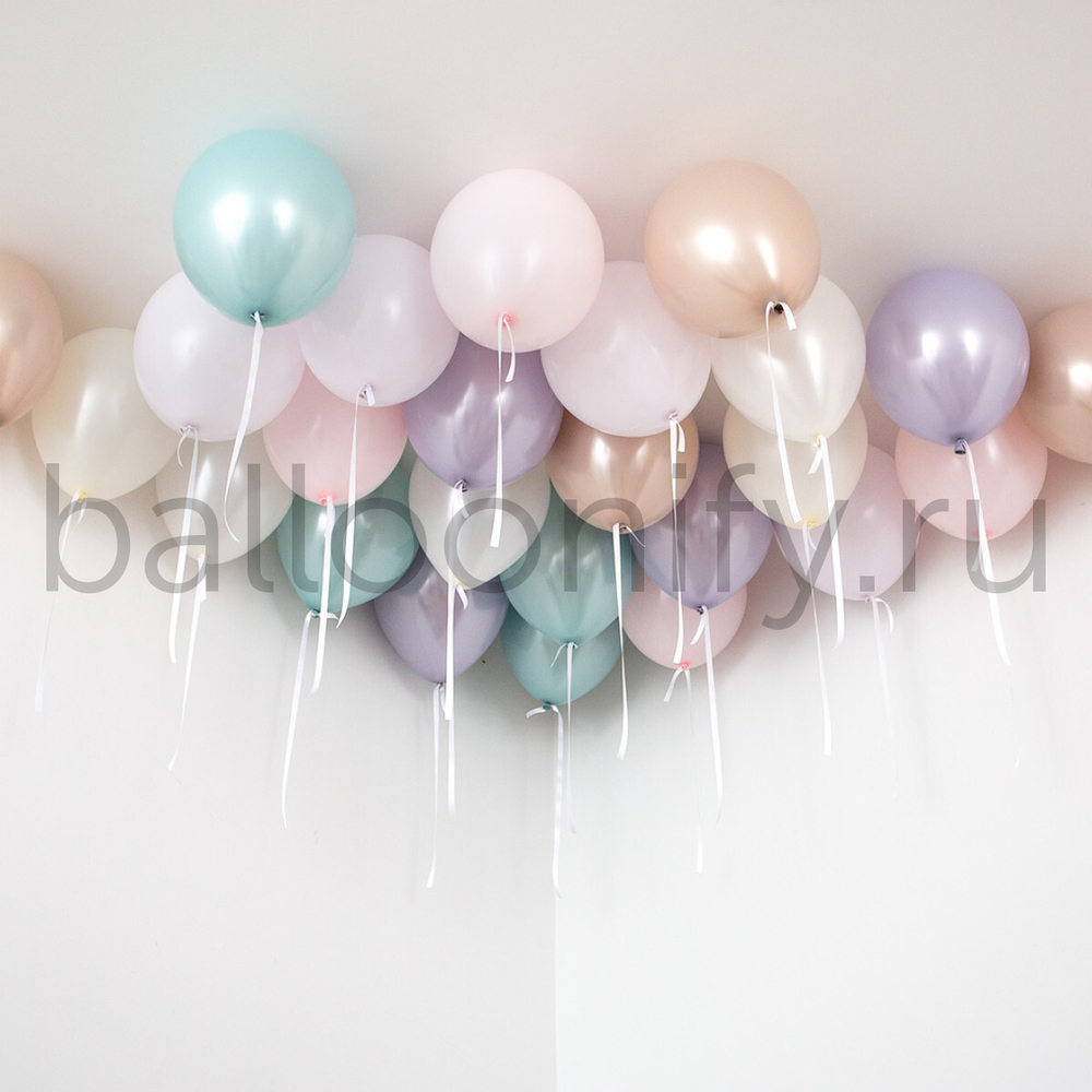 Шары россыпью "Сирень в цвету"