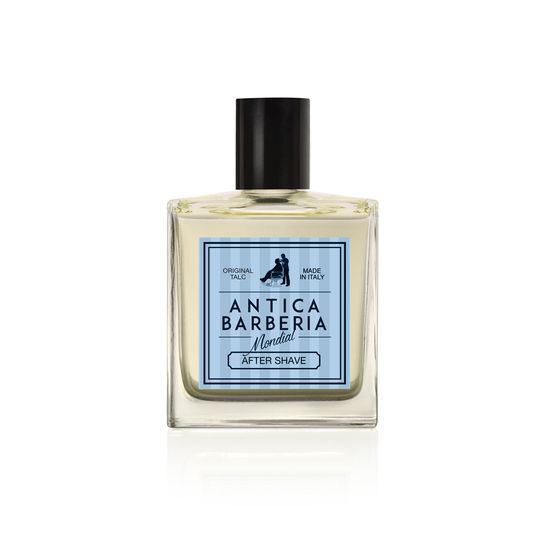 Лосьон после бритья MONDIAL, «Antica Barberia», фужерно-амбровый аромат ("ORIGINAL TALC"), 100мл