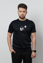 Футболка TAQIYALI PERISHTE BLACK