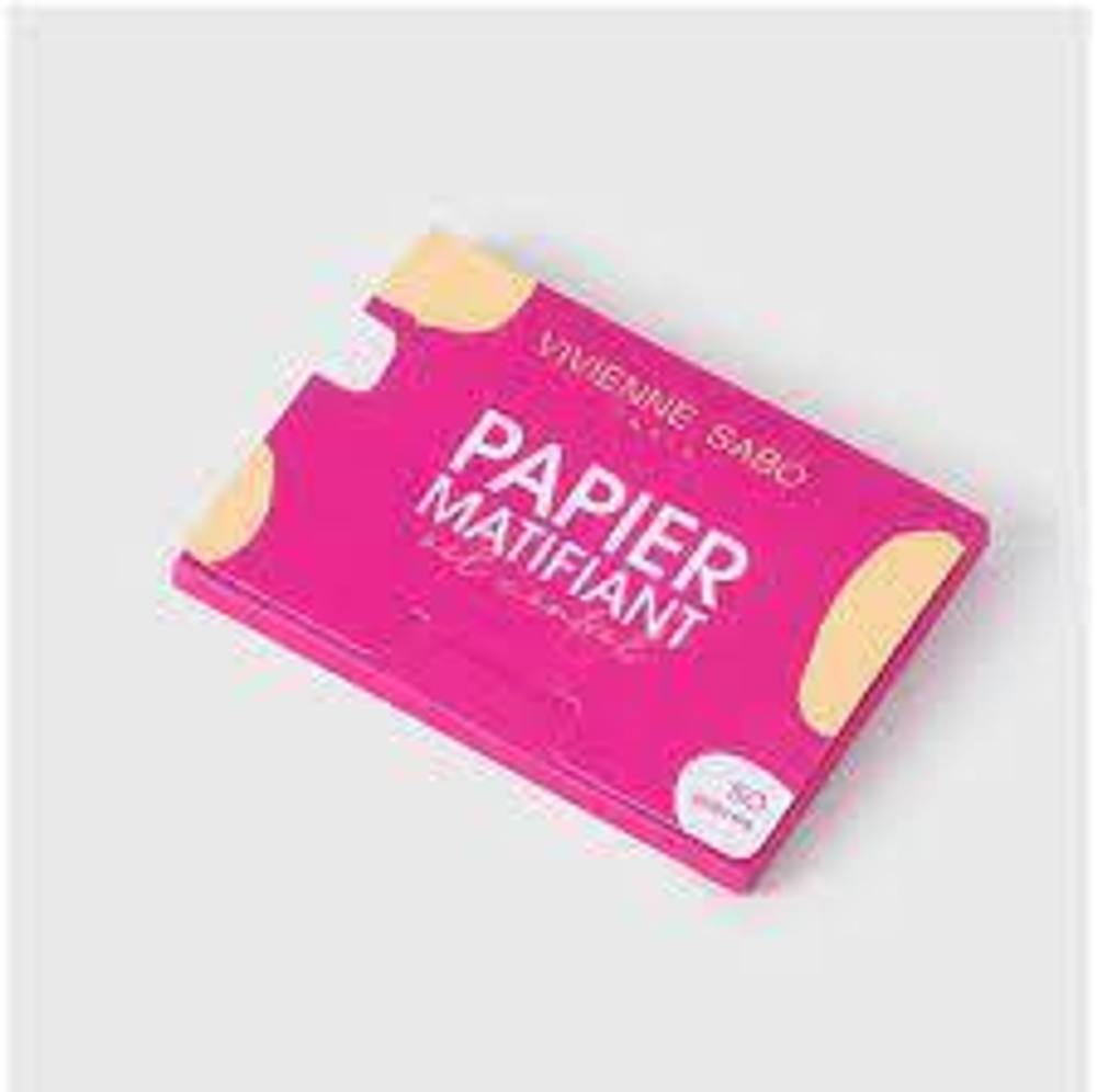 Vivienne Sabo Papier Matifiant oil control Салфетки матирующие