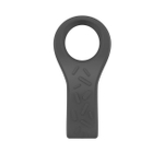 Эрекционное стимулирующее виброкольцо Ovo (8,5 см ,темно-серый) (Цвет: темно-серый)