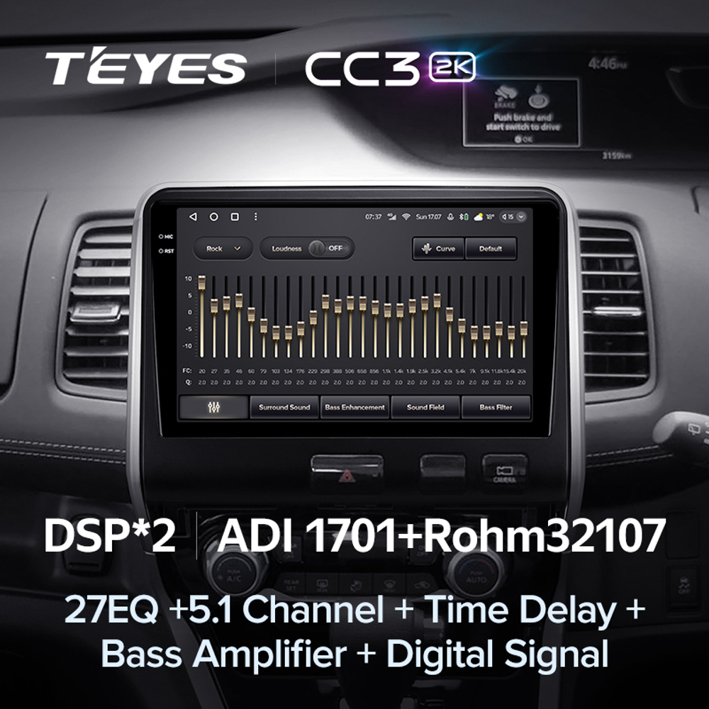 Teyes CC3 2K 10,2"для Nissan Serena 5 2016-2019 (прав)