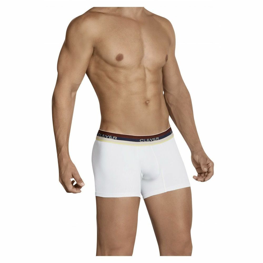 Мужские трусы боксеры бежевые Clever Antonio Boxer 241202