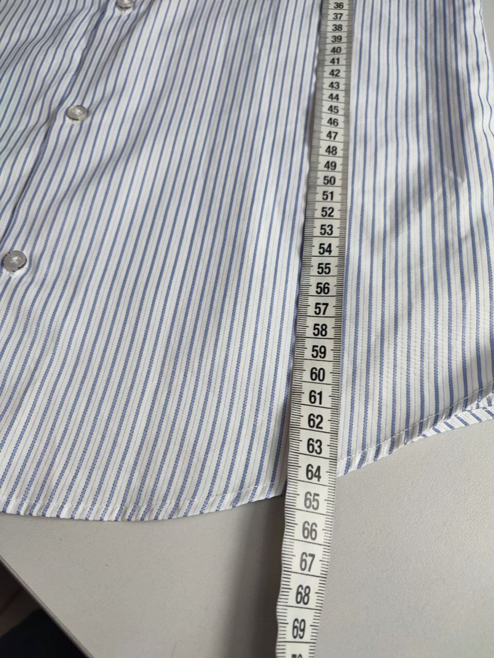 Рубашка Button Blue  полоску на 14 лет