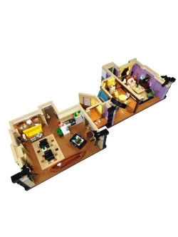 Конструктор Квартиры героев сериала Друзья 2048 деталей