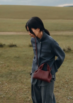 POLENE СУМКА NUMERO NEUF MINI, БОРДОВЫЙ