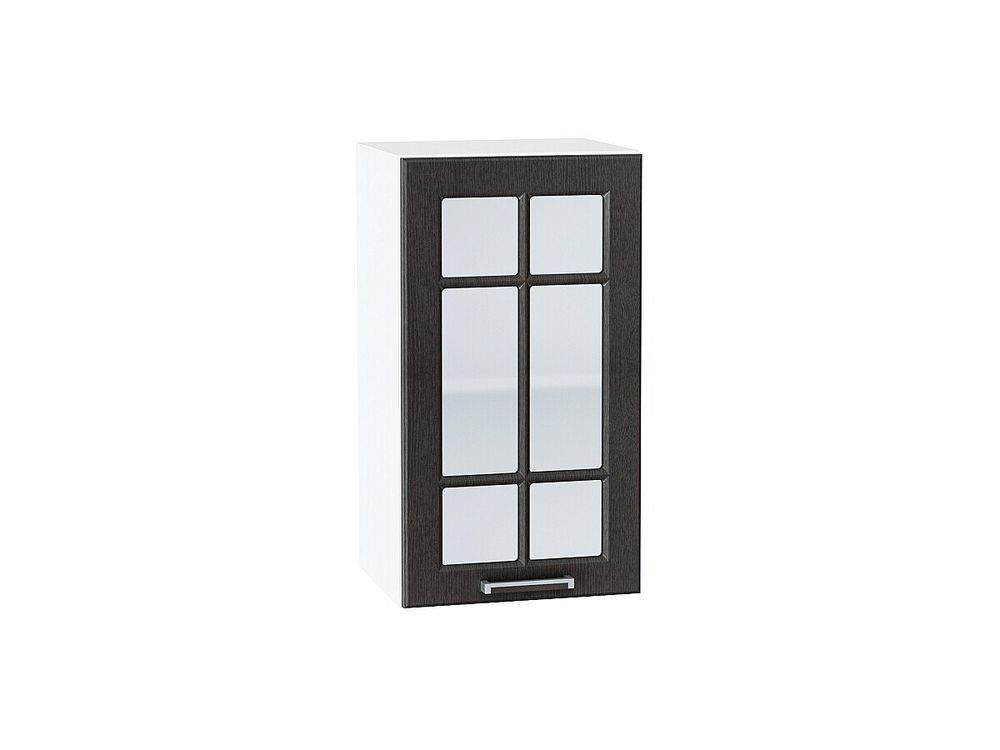 Шкаф верхний с 1-ой остекленной дверцей Прага