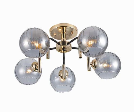 00598/5A GOLD+BLACK (2) Люстра (RL)