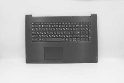 Верхняя панель с клавиатурой (топкейс) для ноутбука Lenovo V340-17IWL раскладка - русская, без подсветки, чёрный (5CB0U42689), оригинал