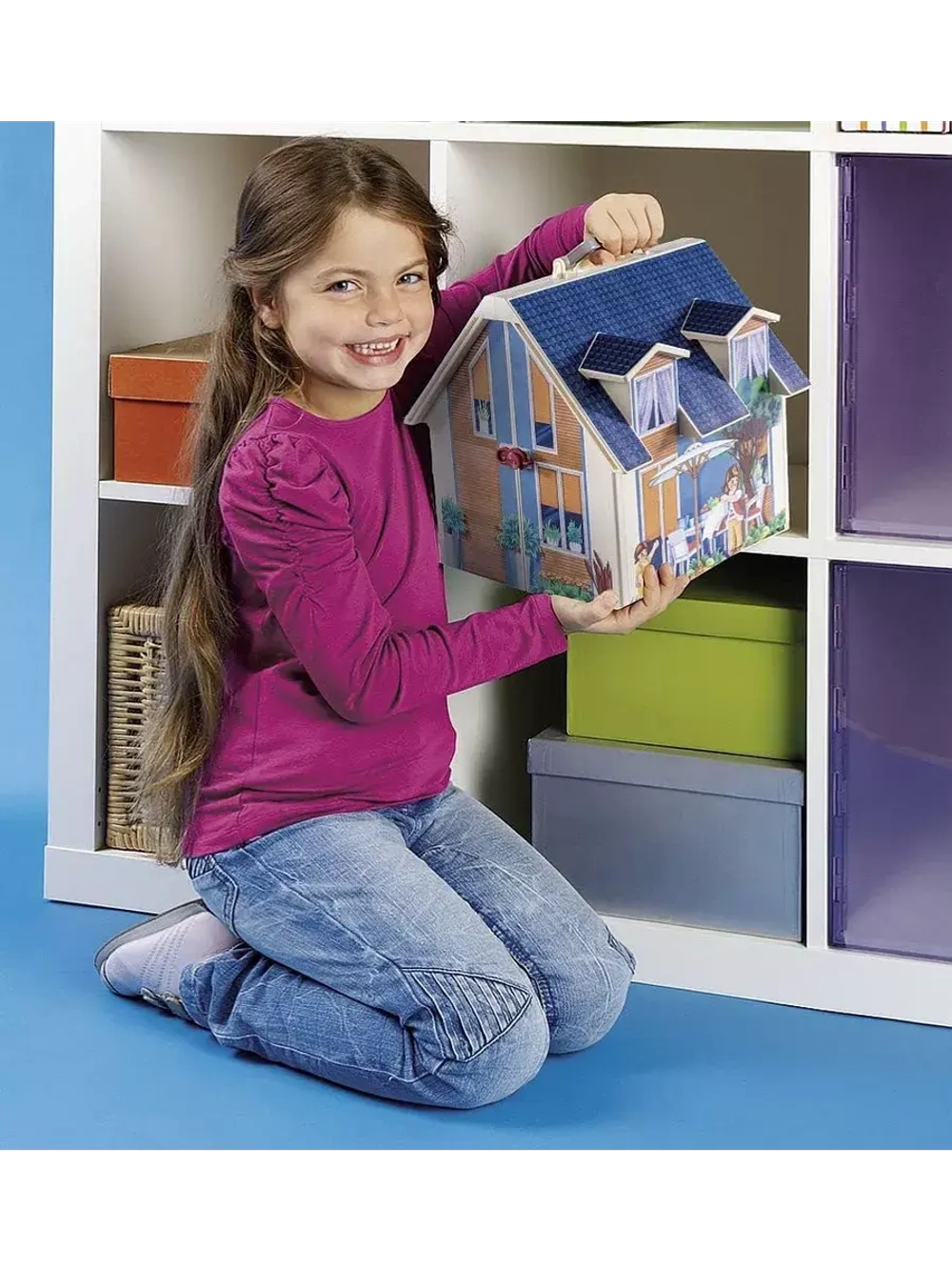 Набор Переносной кукольный домик Playmobil 70985