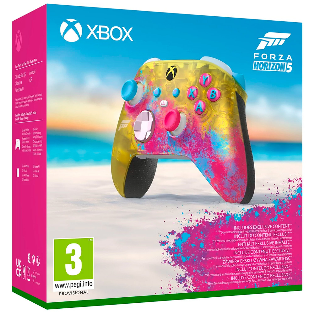 Беспроводной геймпад Xbox Series Forza Horizon 5 Special Edition (Желтый)