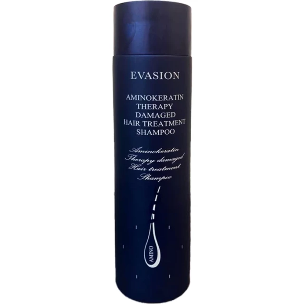 EVASION Шампунь для поврежденных волос с кератином AMINOKERATIN, 250 г | Aminokeratin Therapy Damaged Hair Treatment Shampoo