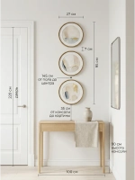 Картины на стену интерьерные на холсте 3 шт