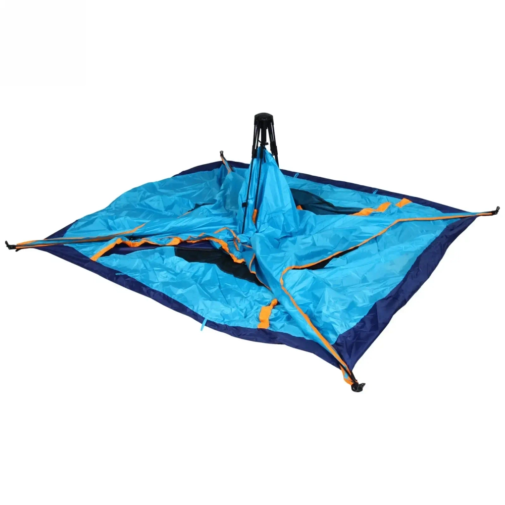 Палатка туристическая Печора-3 двухслойная, зонтичного типа, 200*200*145 см синяя