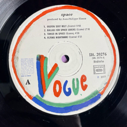 Винтажная виниловая пластинка LP Space Magic Fly (France 1977)