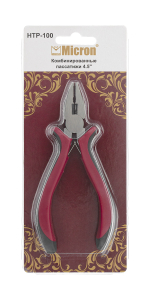 Micron Комбинированные пассатижи 4.5" HTP-100 металл в блистере