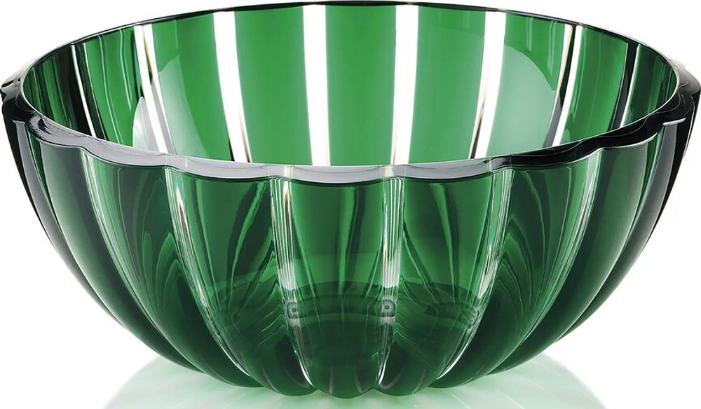 Салатник Guzzini Dolcevita L, пластик, 25 см, зелёный