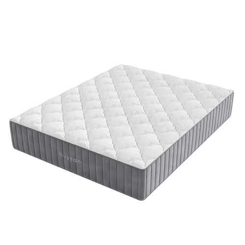 Матрас BuyBeauty, 28 см, жесткость выше средней, пружины, латекс, memorix