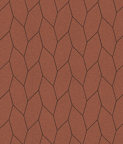 Тротуарная плитка ВЫБОР, форма Скошенный шестиугольник, h=60мм