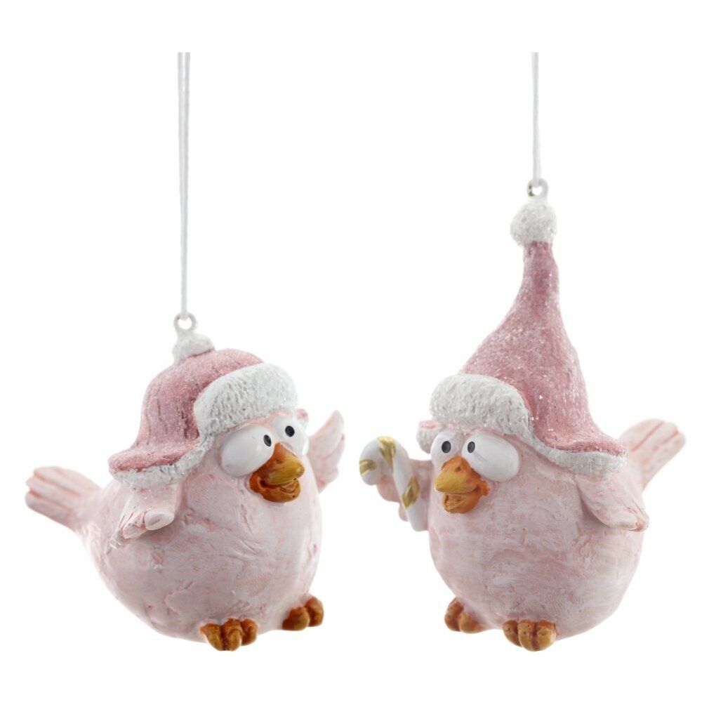 GAEM Фигурка декоративная подвесная "Птичка", L6 W7 H6 см, 2в.