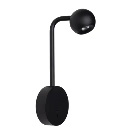 Светильник SP-OTTORI-LONG-WALL-6W Warm3000 (BK, 30 deg, 230V) (Arlight, IP20 Металл, 3 года) 048168