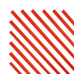 Трубочка полимерная для шаров, флагштоков и сахарной ваты КРАСНАЯ, 100 шт.