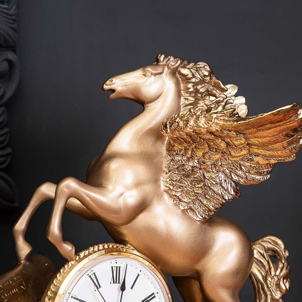 Часы настольные Пегас Бронза