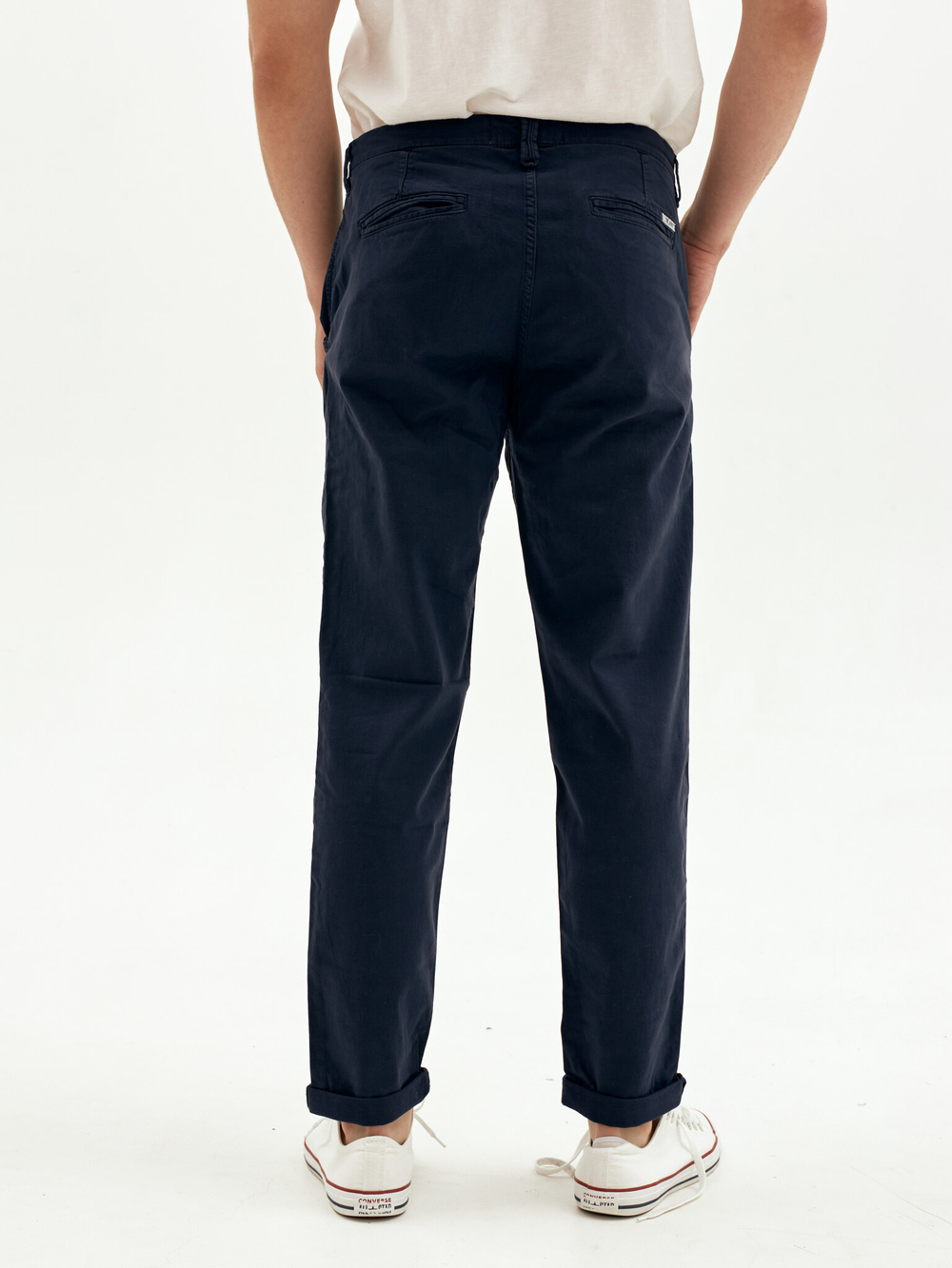 Брюки чинос The.Nim Standard Flat Front Evening Blue