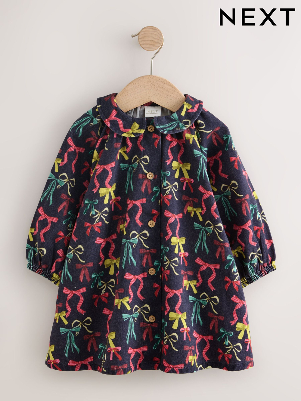 Платье для девочки Next W54-481, Темно-синий