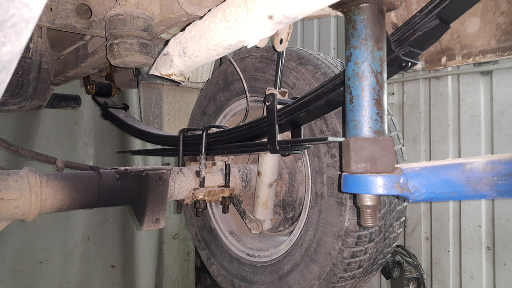 Рессора задняя УАЗ Хантер/Патриот 150-300 кг лифт 50 мм РИФ